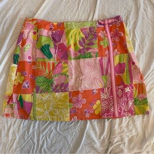Lily Pulitzer colorful skort
